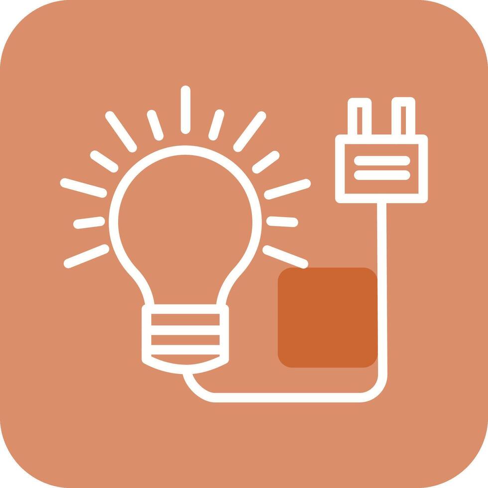 Electric Bulb Vector Icon