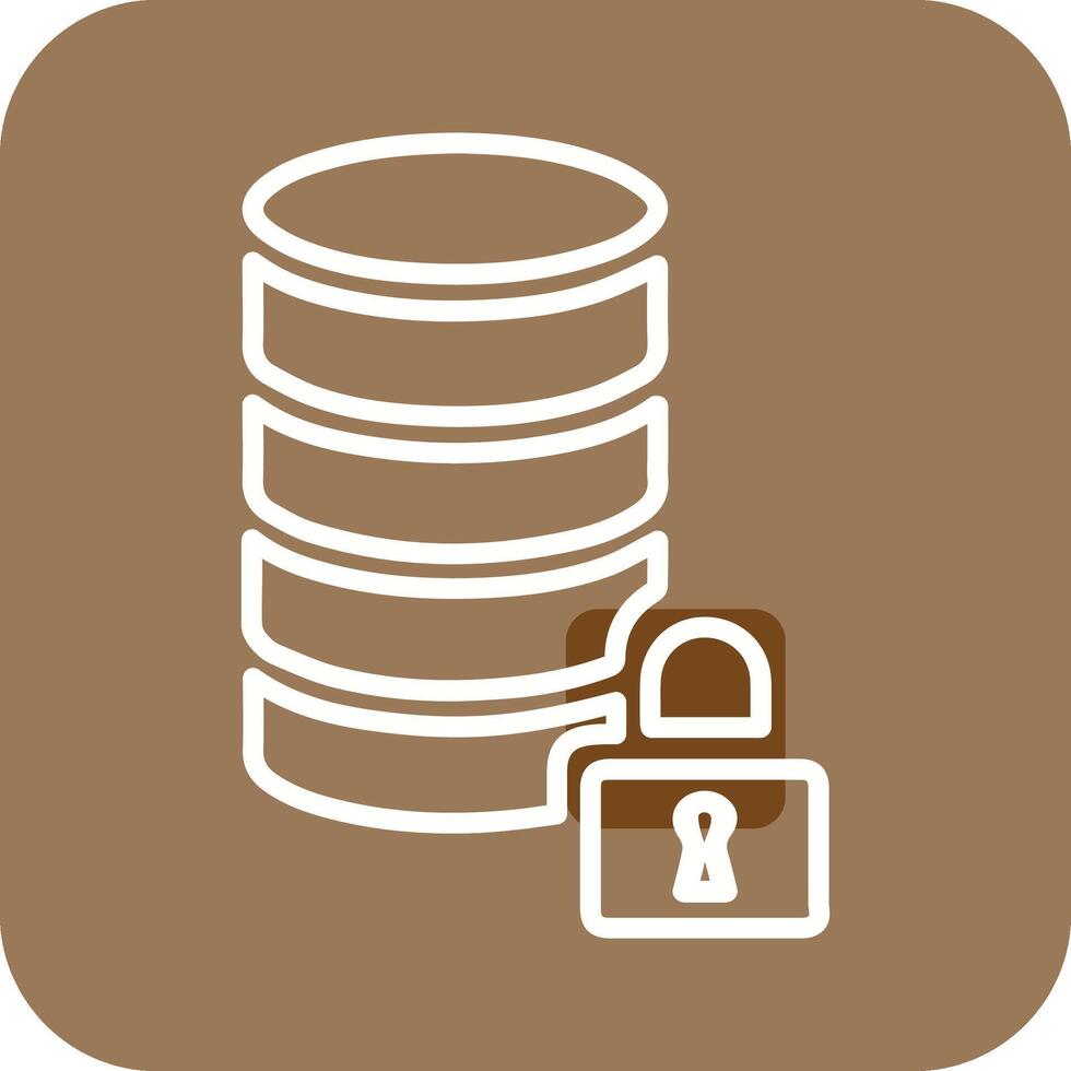 Encrypted Data Vector Icon