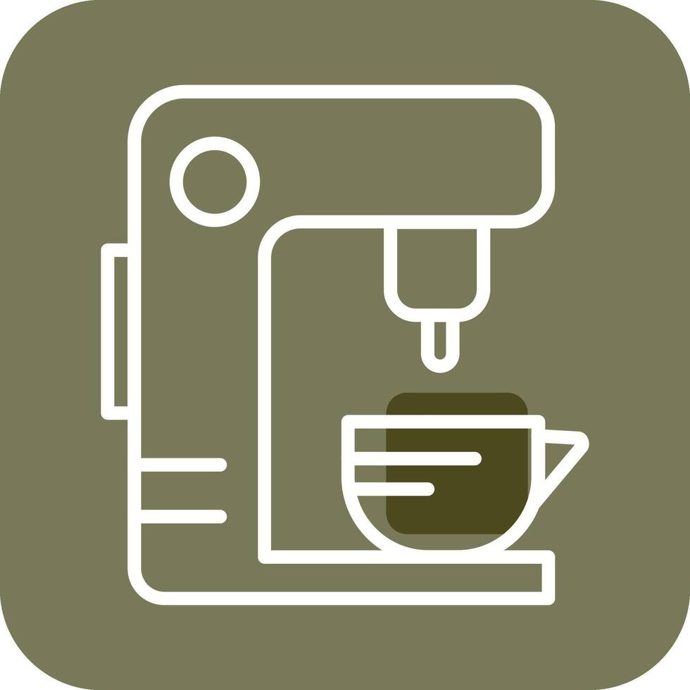 Tea Machine Vector Icon