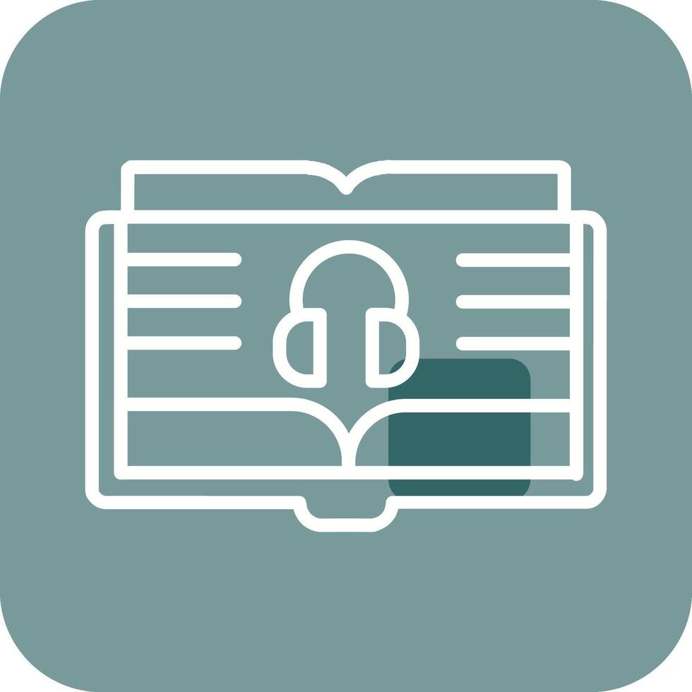 Audio Book Vector Icon