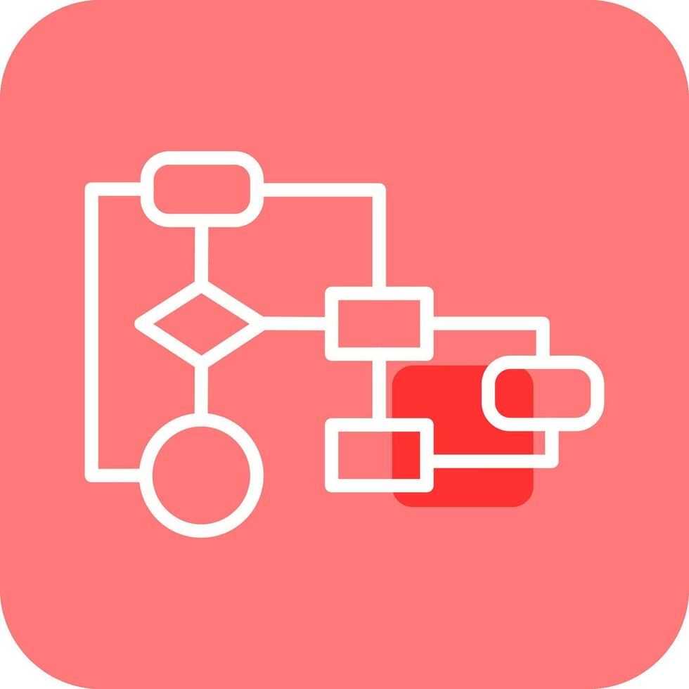 Flowchart Vector Icon
