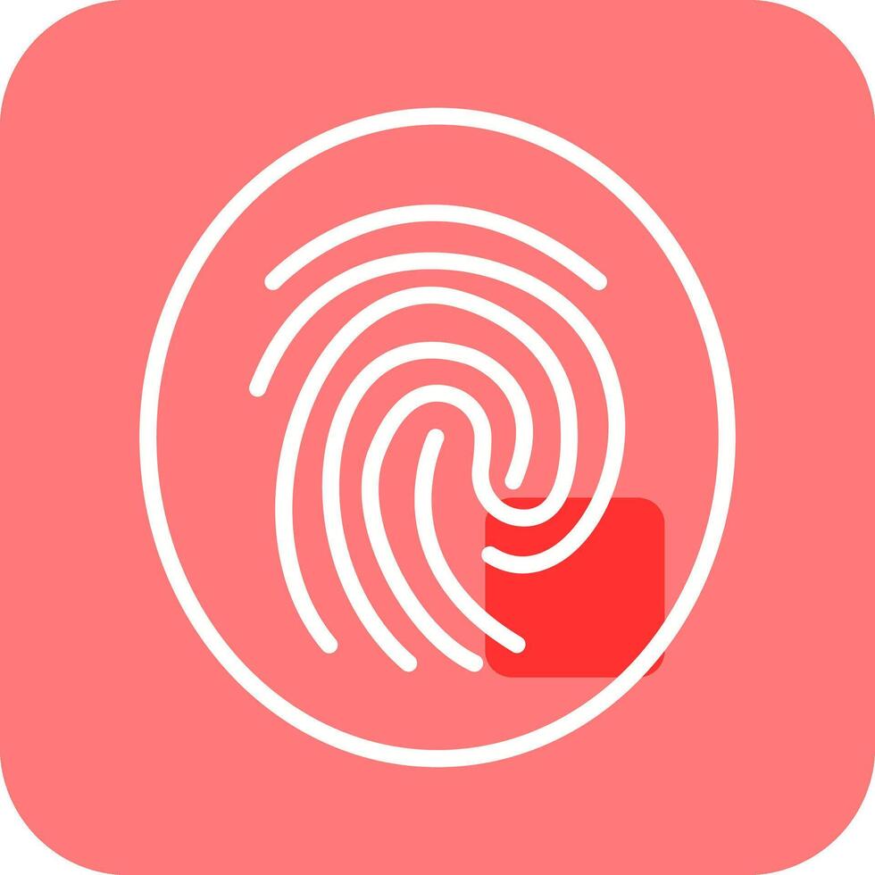 Fingerprint Vector Icon