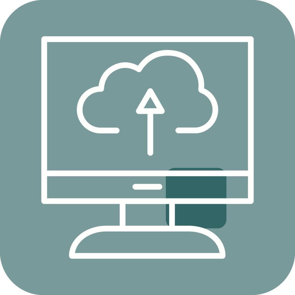 Cloud Backup Vector Icon