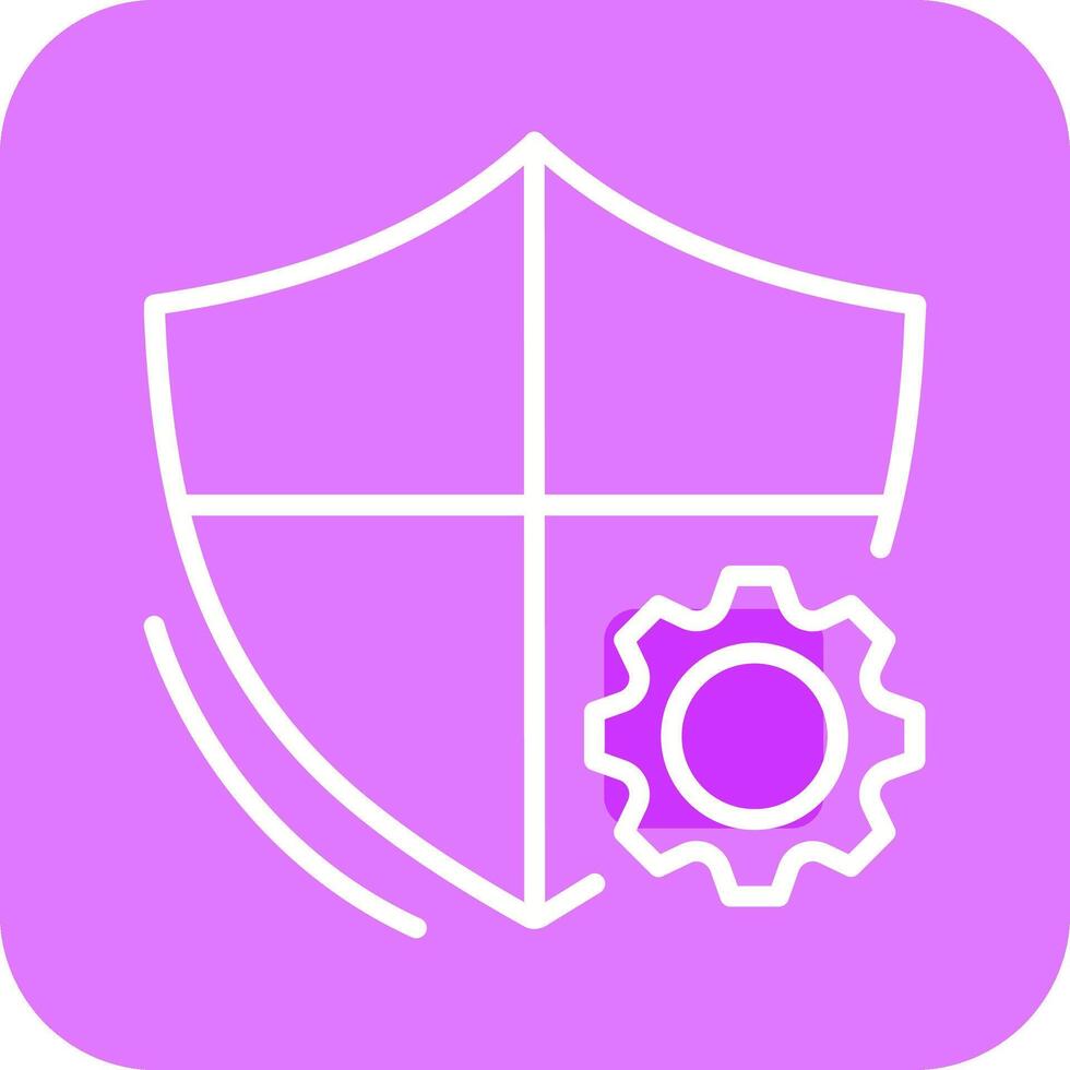 Shield Settings Vector Icon