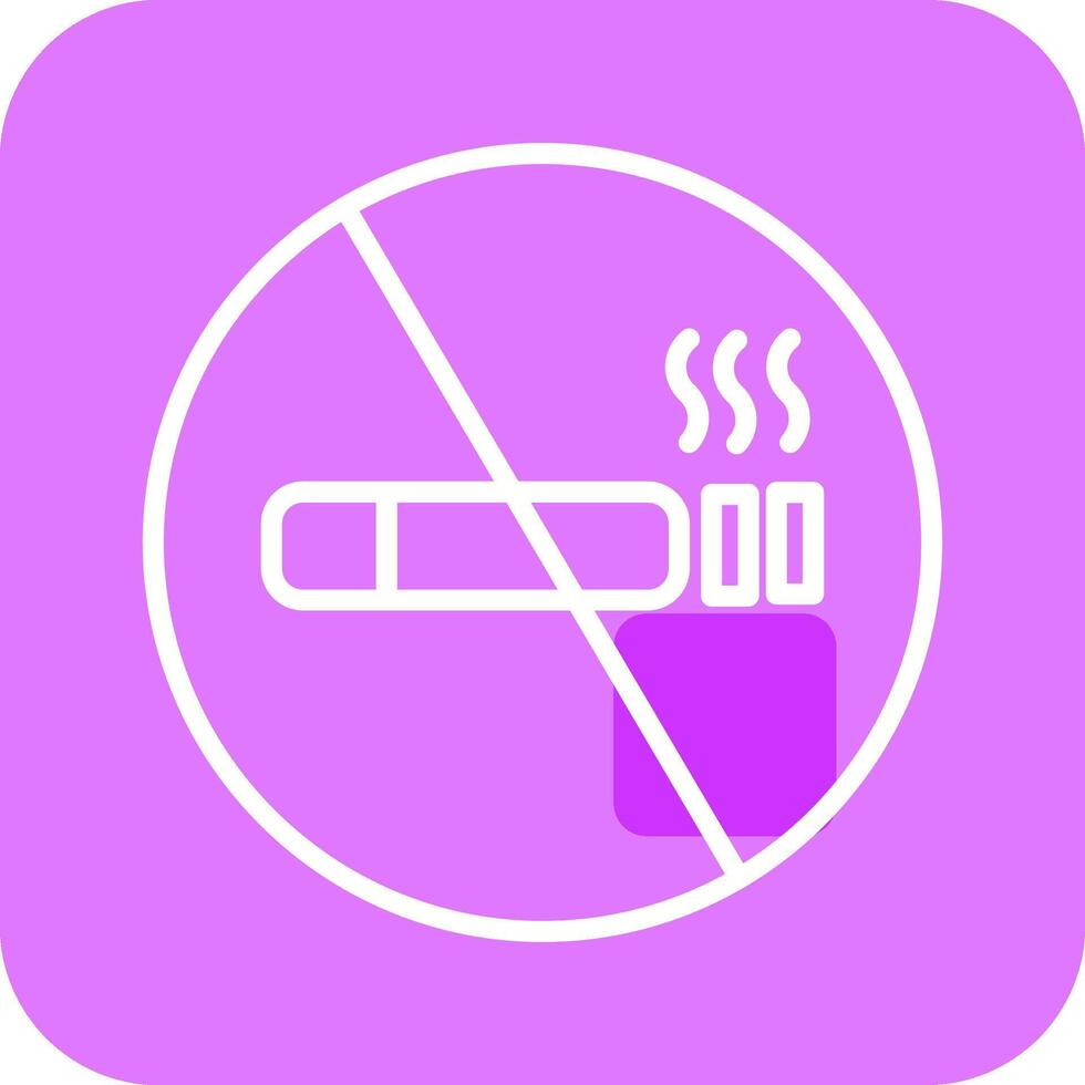No Smoking Vector Icon