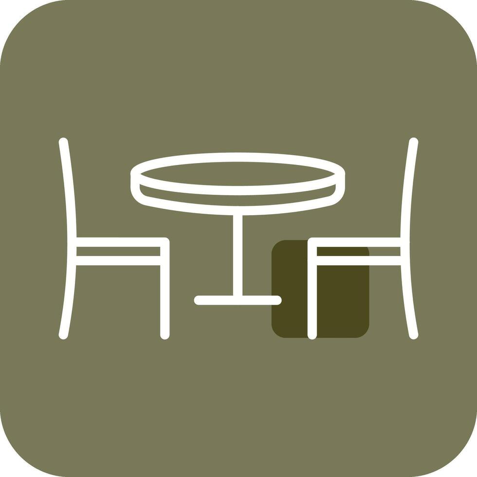 Dining Table I Vector Icon