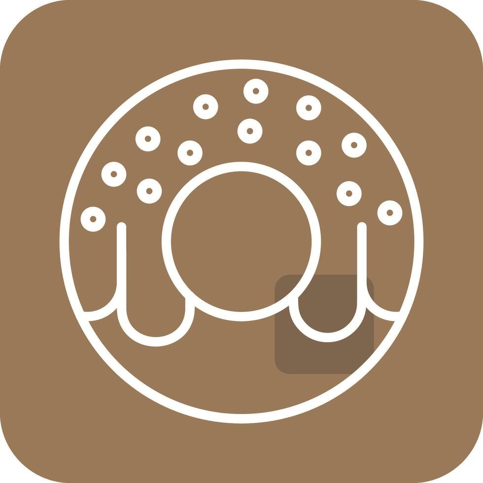 Doughnut Vector Icon