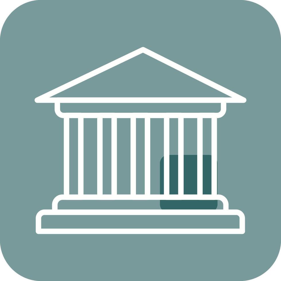 Parthenon Vector Icon