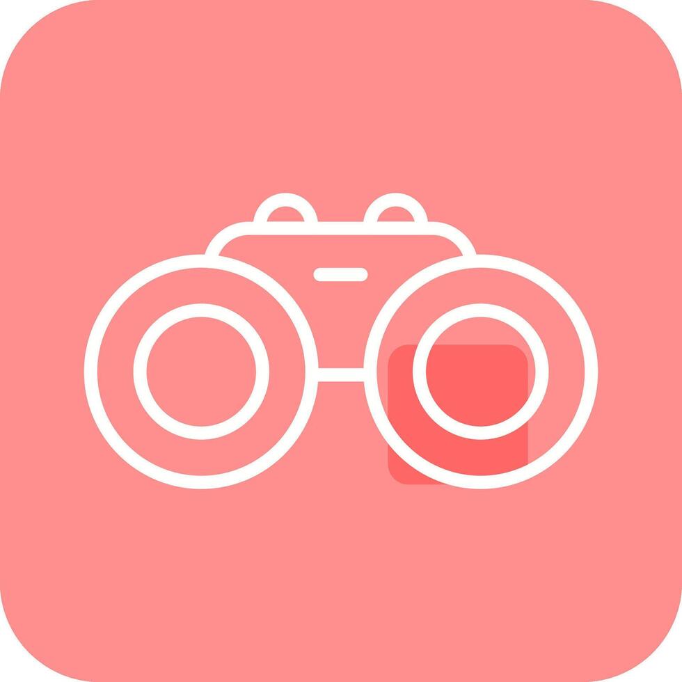 Binocular Vector Icon
