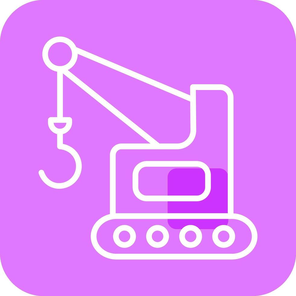 Lifter Crane Vector Icon