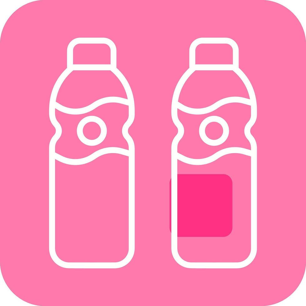 Water Bottle Vector Icon