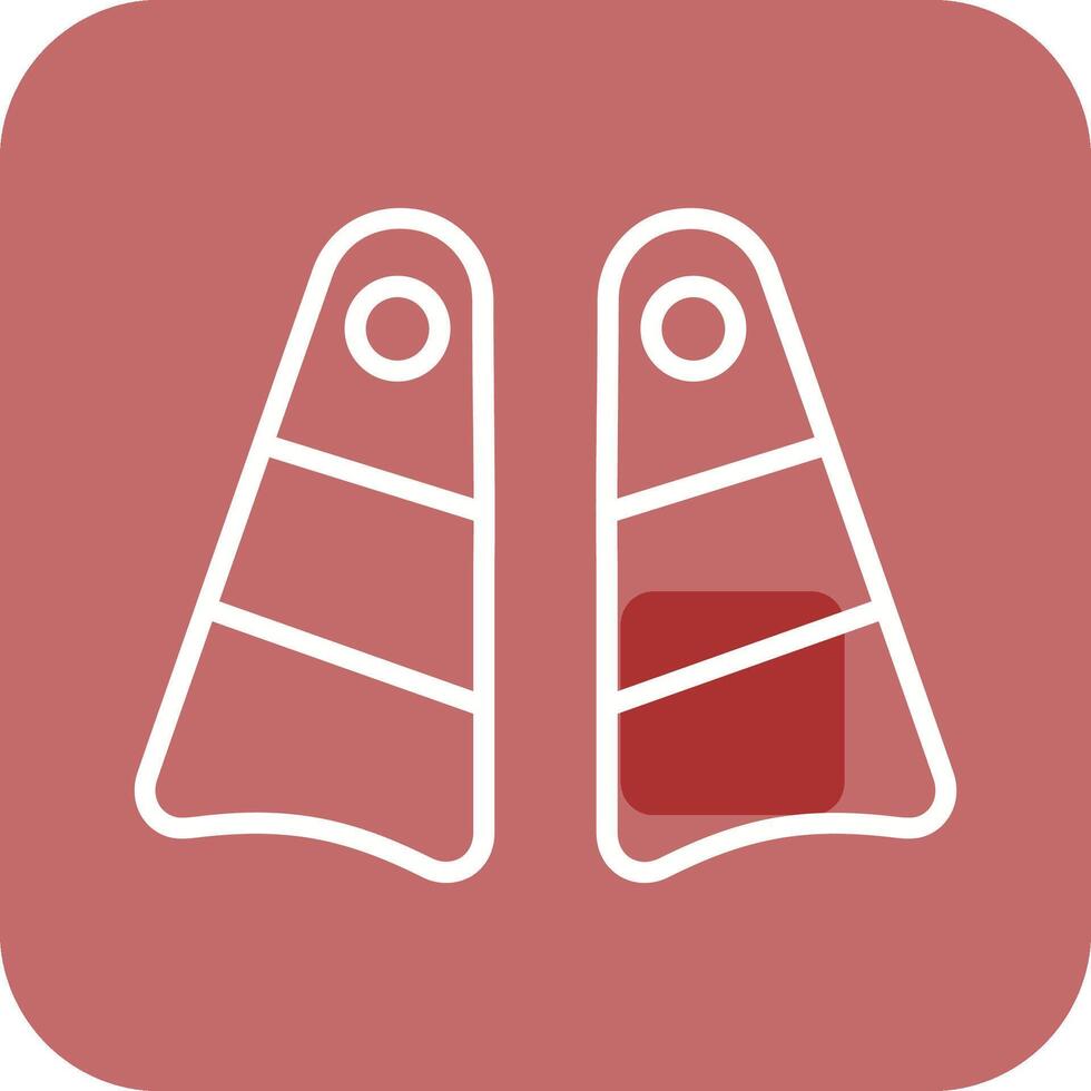 Flippers Vector Icon