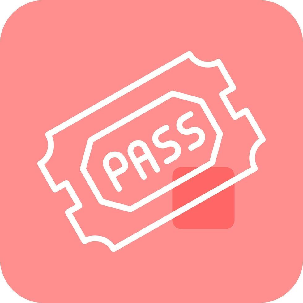 Passes Vector Icon