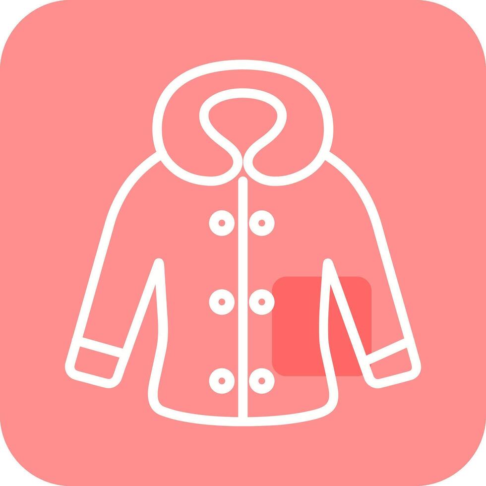 Winter Clothes Vector Icon