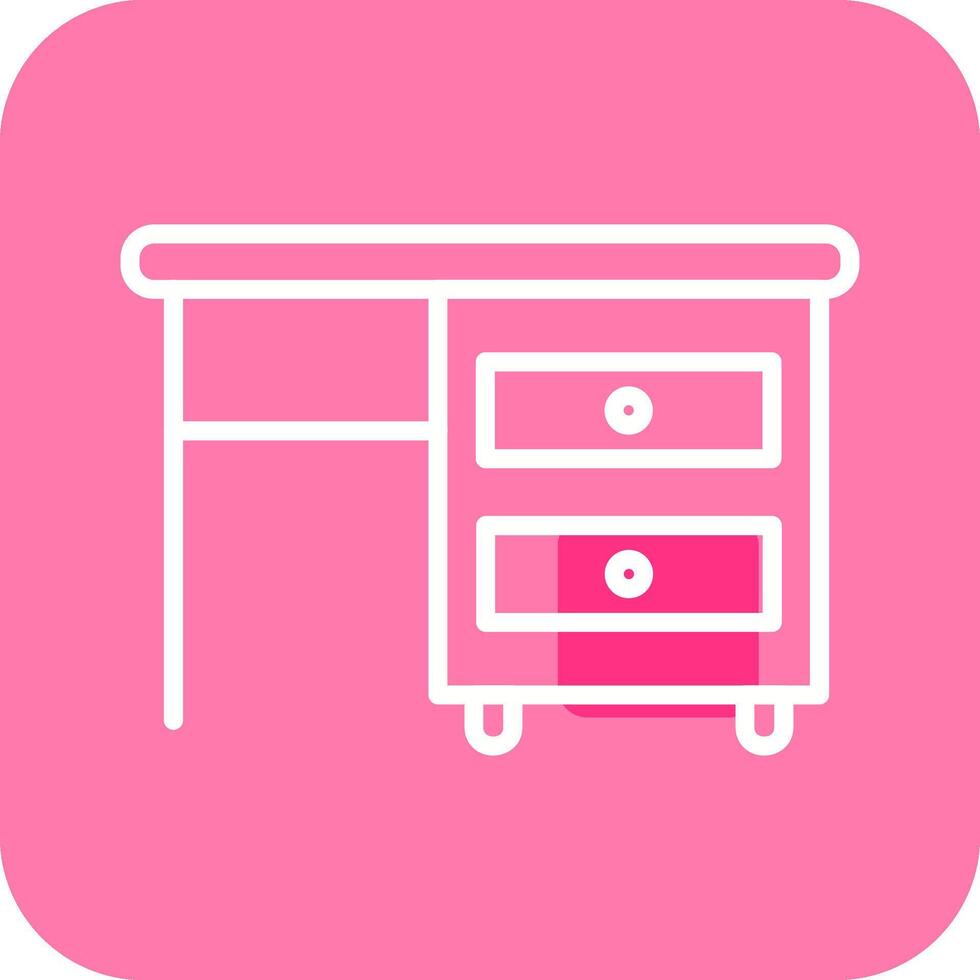 Table with Drawers I Vector Icon