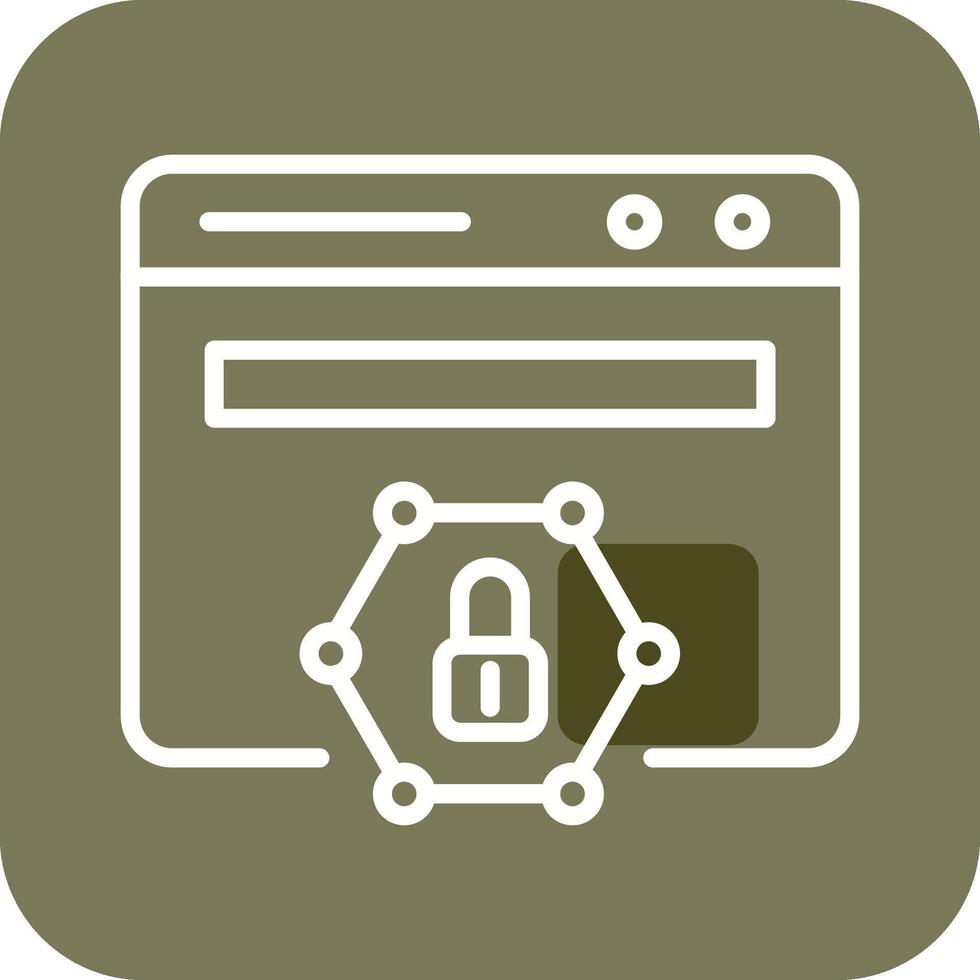 Web Protected Vector Icon