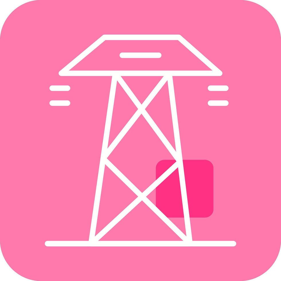 Power Line Vector Icon