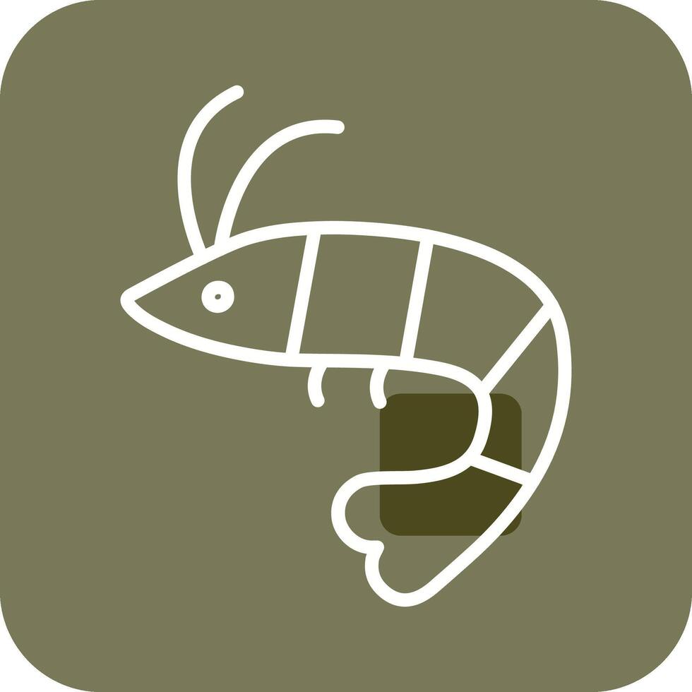 Shrimp Vector Icon