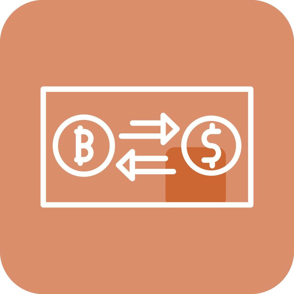 icono de vector de cambio de dinero