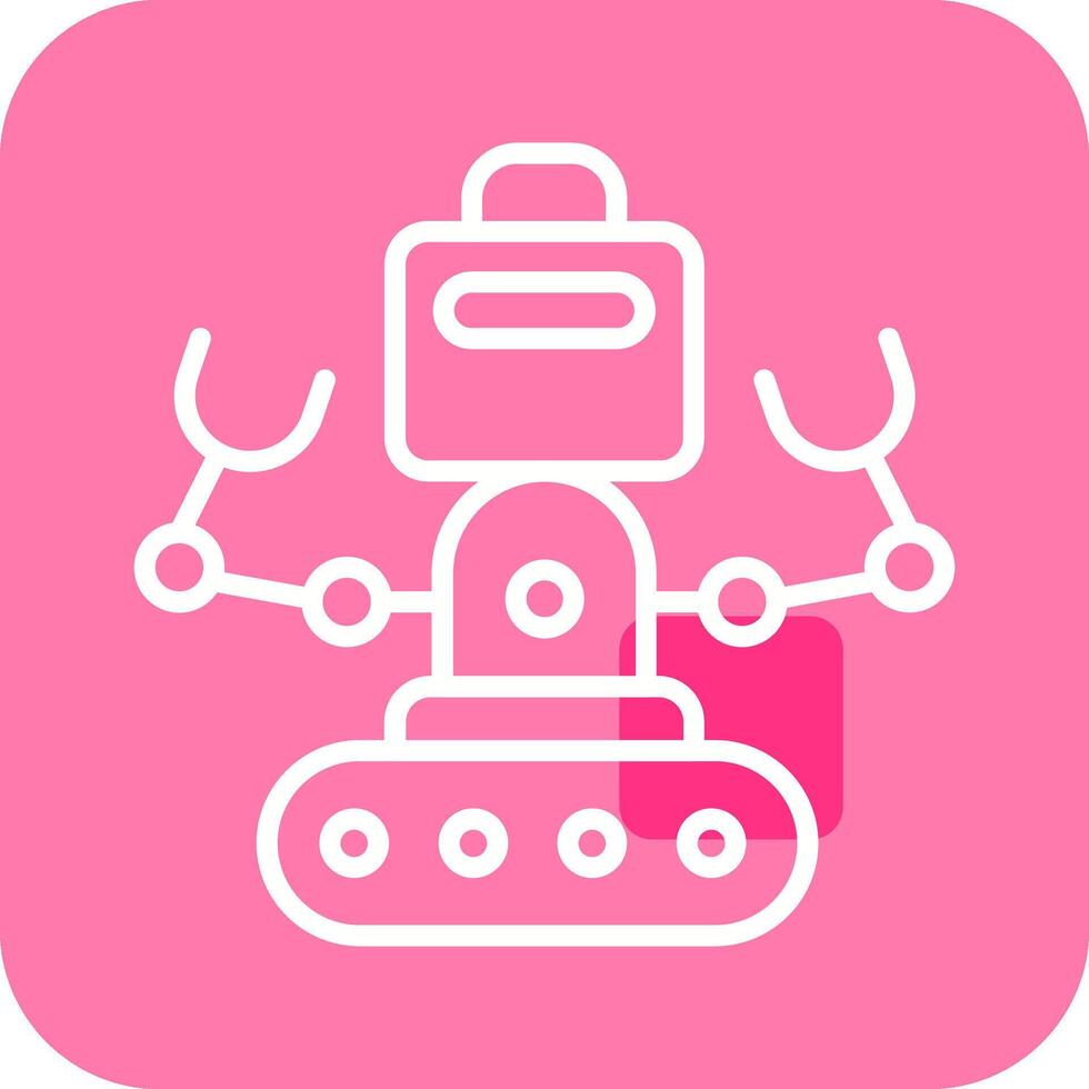 Industrial Robot I Vector Icon