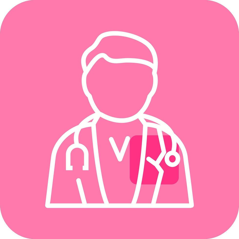 Male Doctor Vector Icon