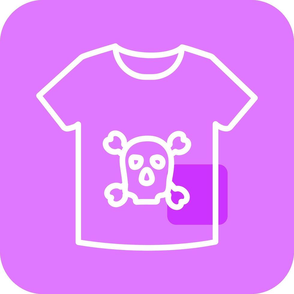 Pirate Shirt Vector Icon