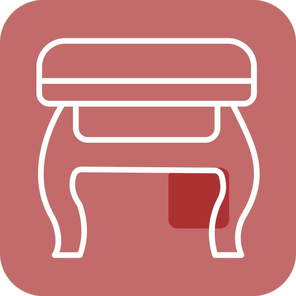 Stool Vector Icon