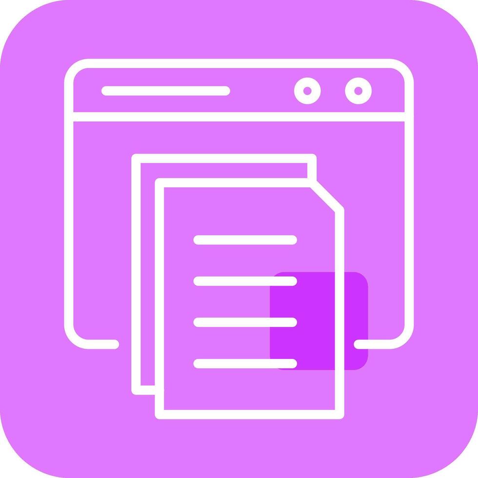 Document Vector Icon