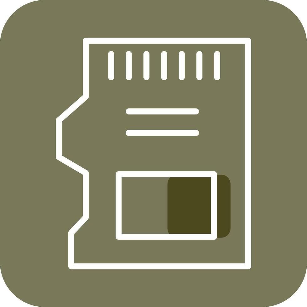 SD Card Vector Icon