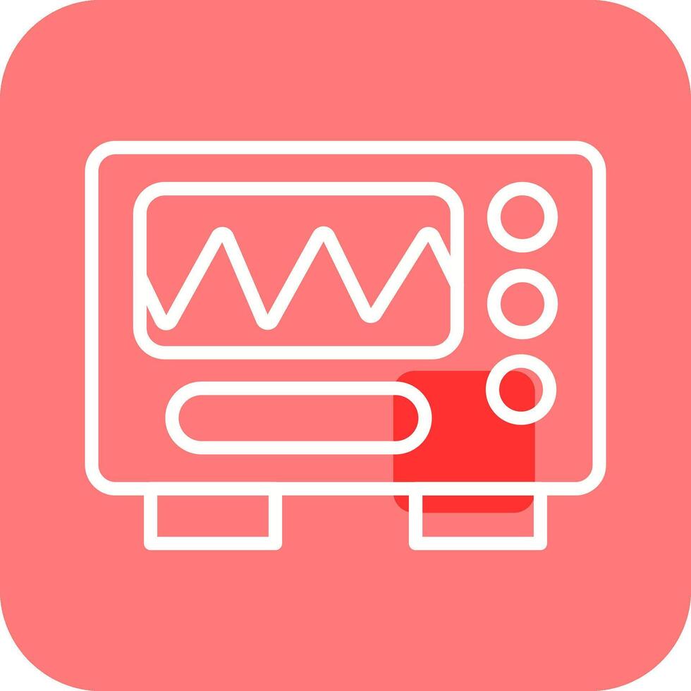 Oscilloscope Vector Icon