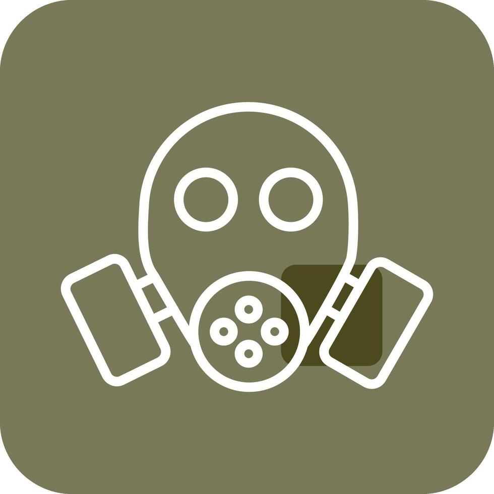 Gas Mask Vector Icon