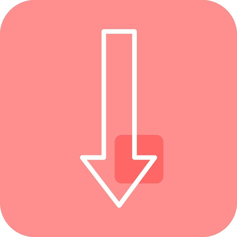 Arrow Down Vector Icon