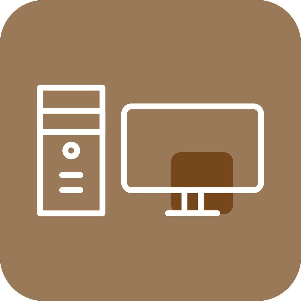 Desktop Vector Icon