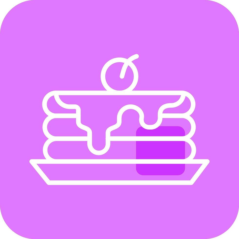 Pancake Vector Icon