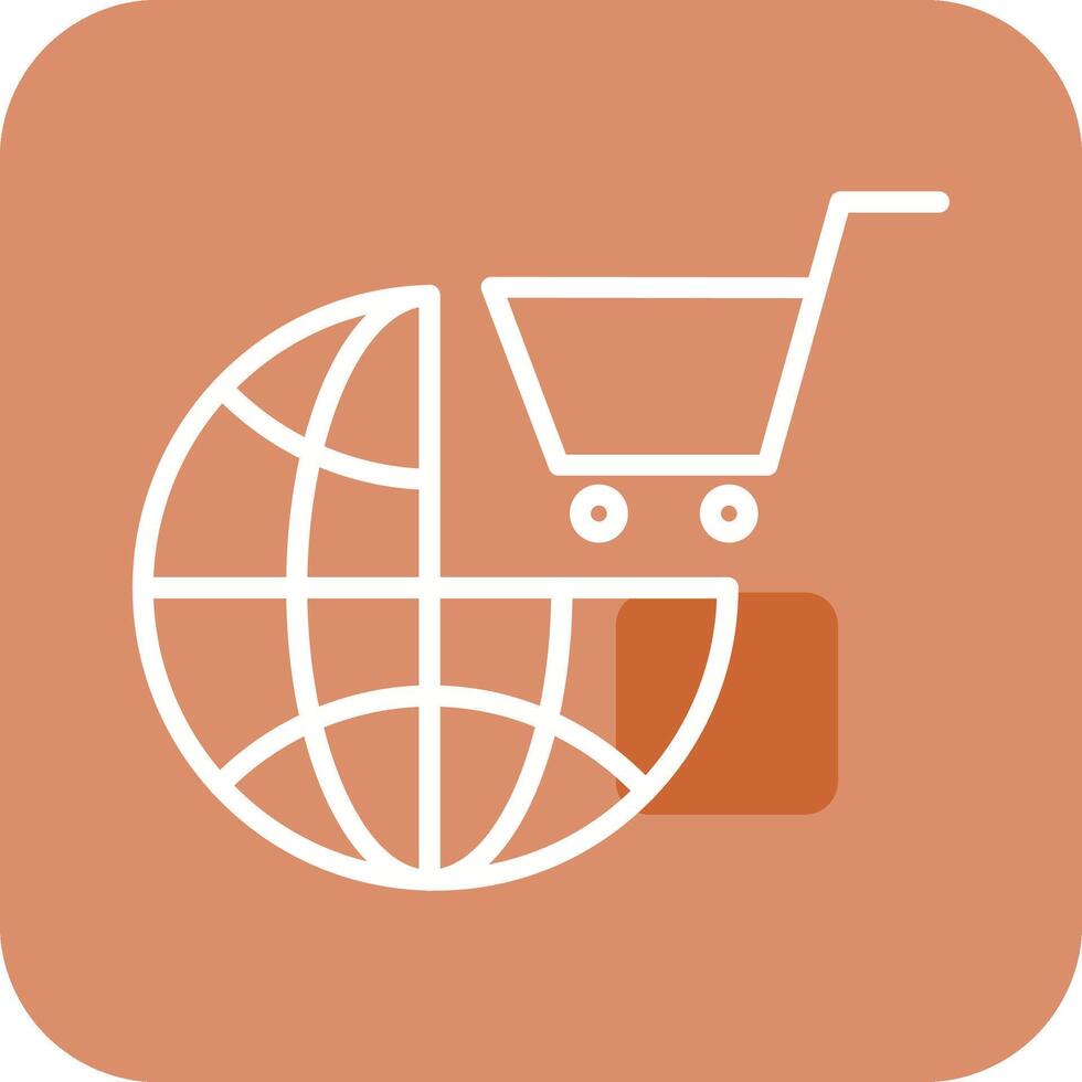 World Shopping Vector Icon