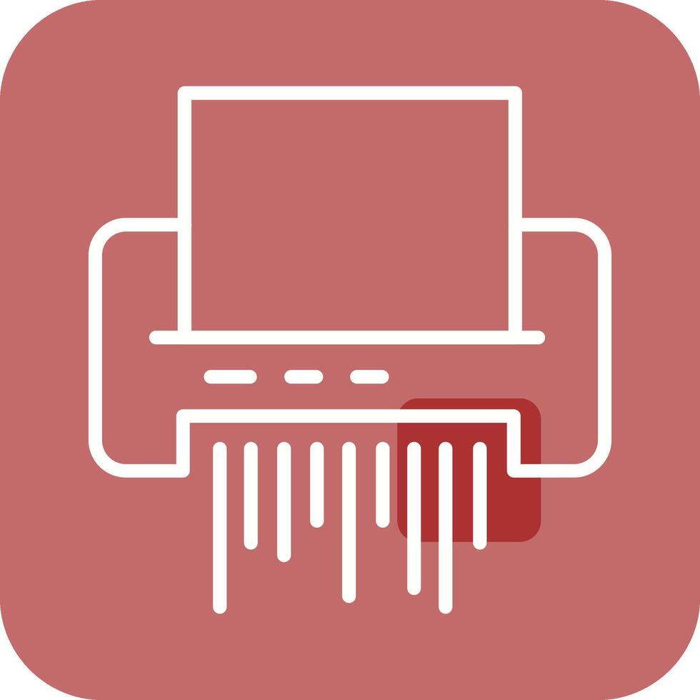 Paper Shredder Vector Icon