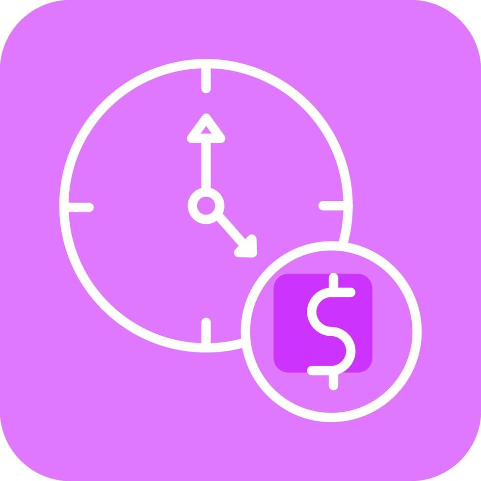 Time is Money Vector Icon