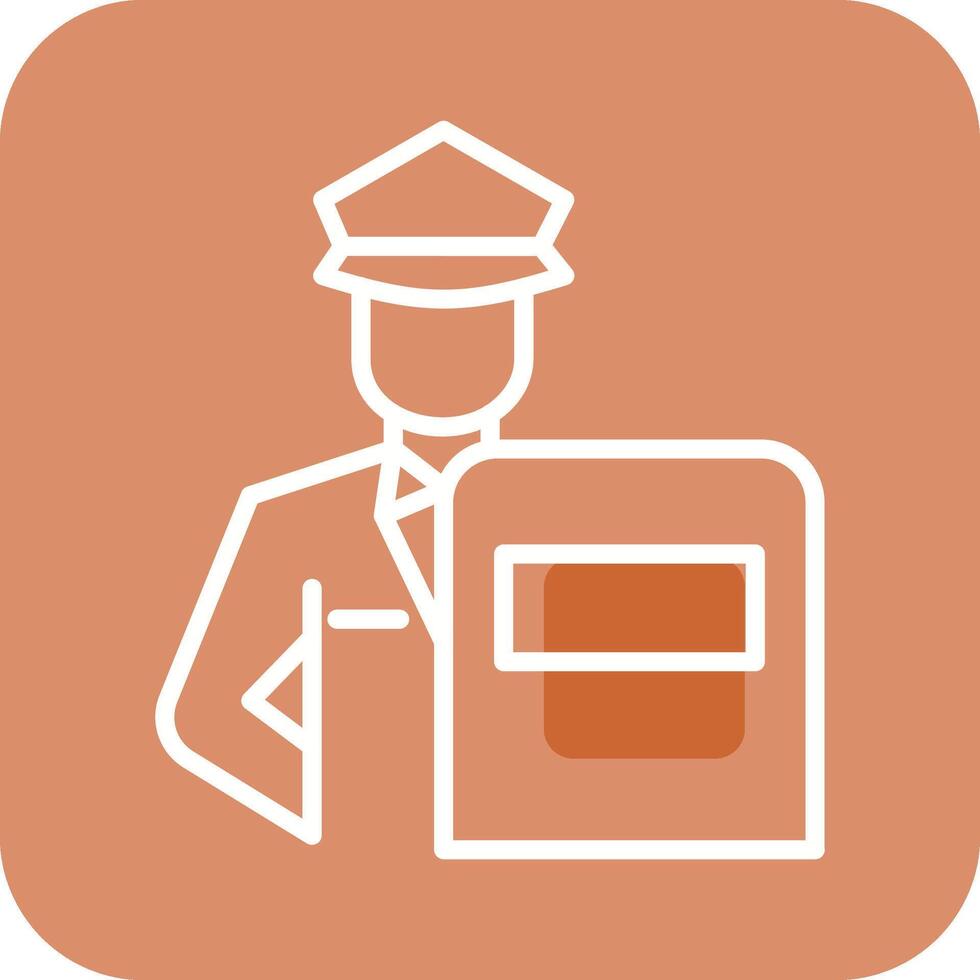 Riot Police Vector Icon
