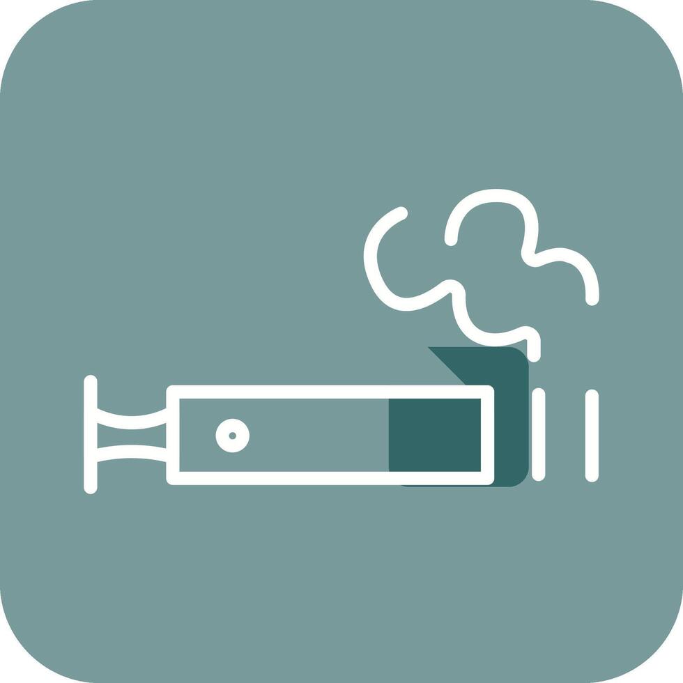 Electronic Cigarette Vector Icon