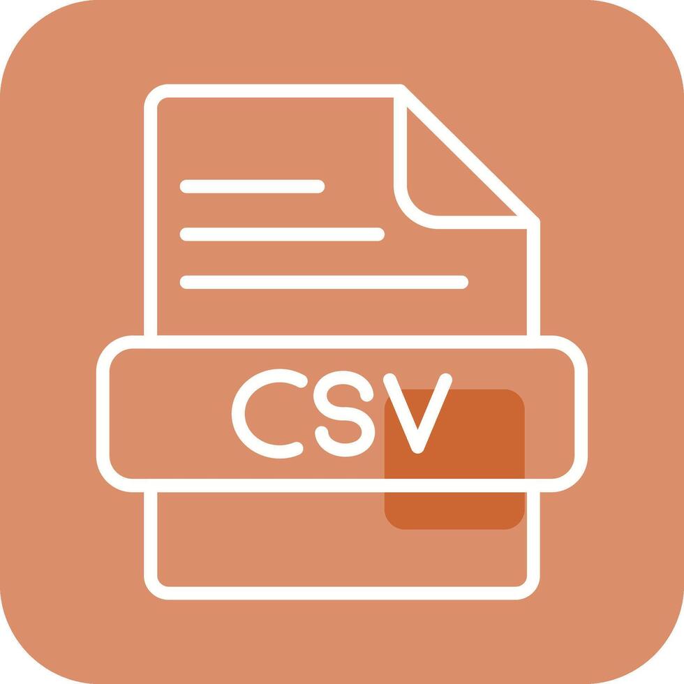CSV Vector Icon