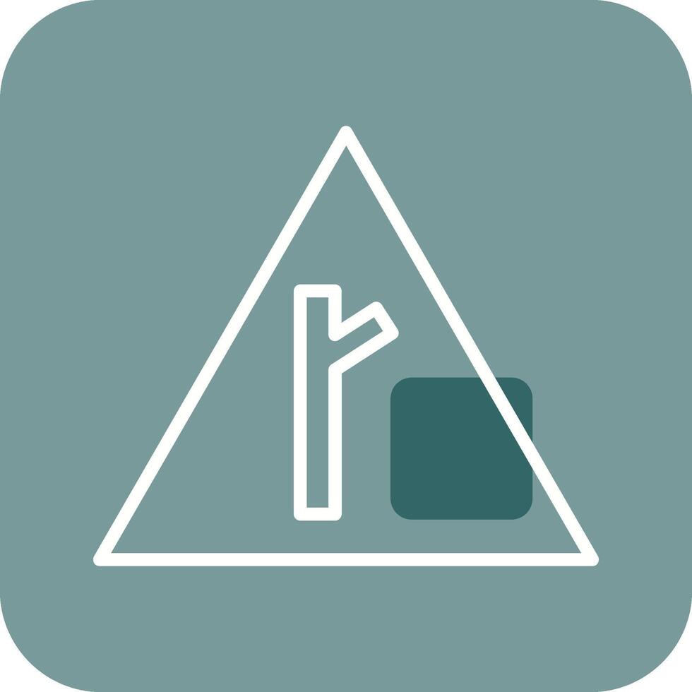 Road Sign Vector Icon