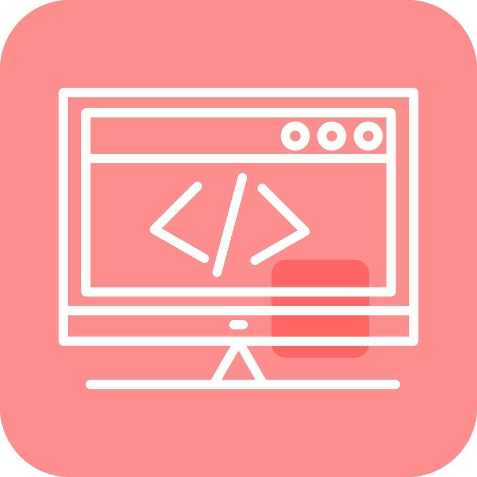 HTML Coding Vector Icon