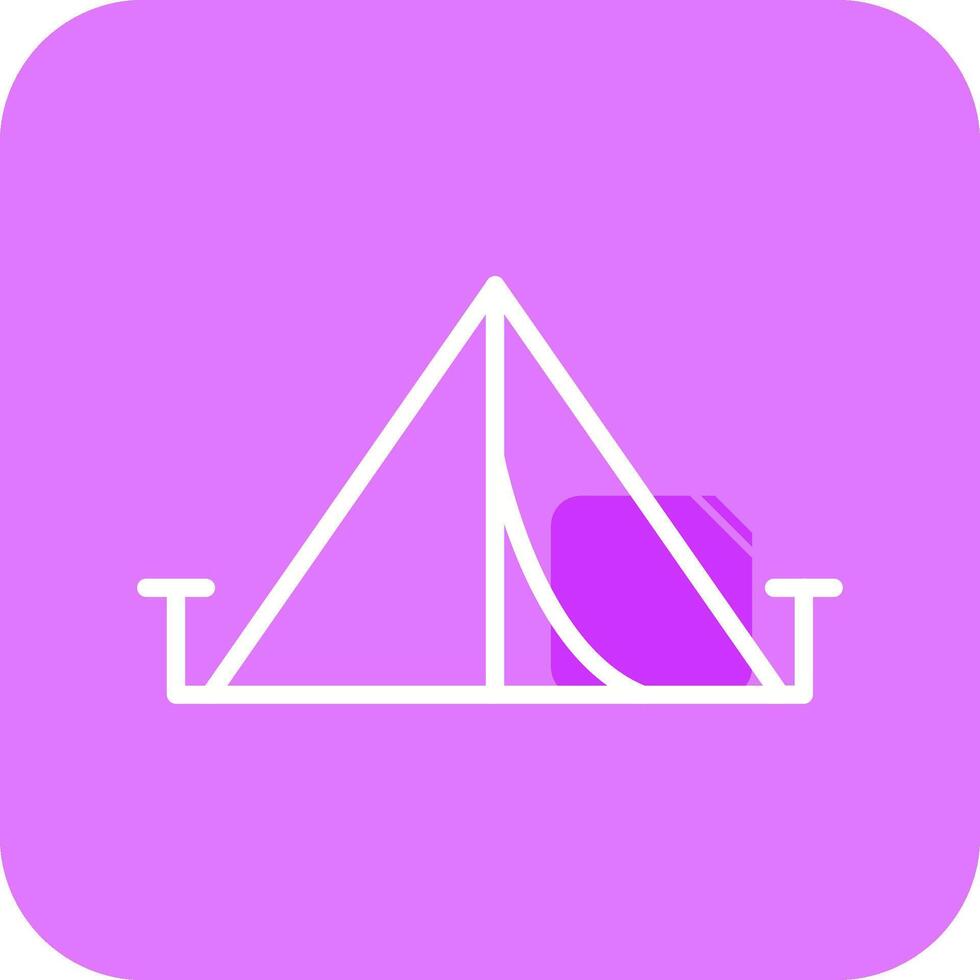 Tent Vector Icon