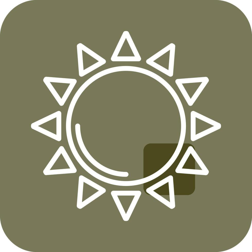 Sun Vector Icon