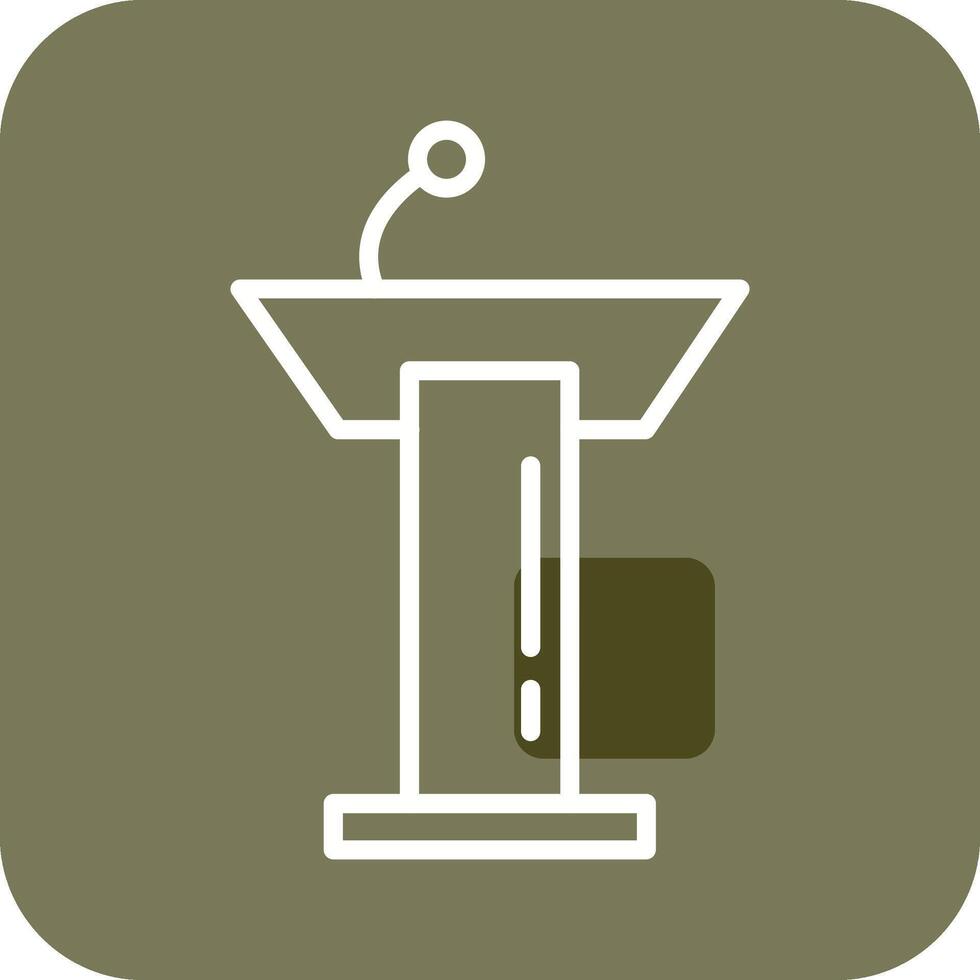 Podium Vector Icon