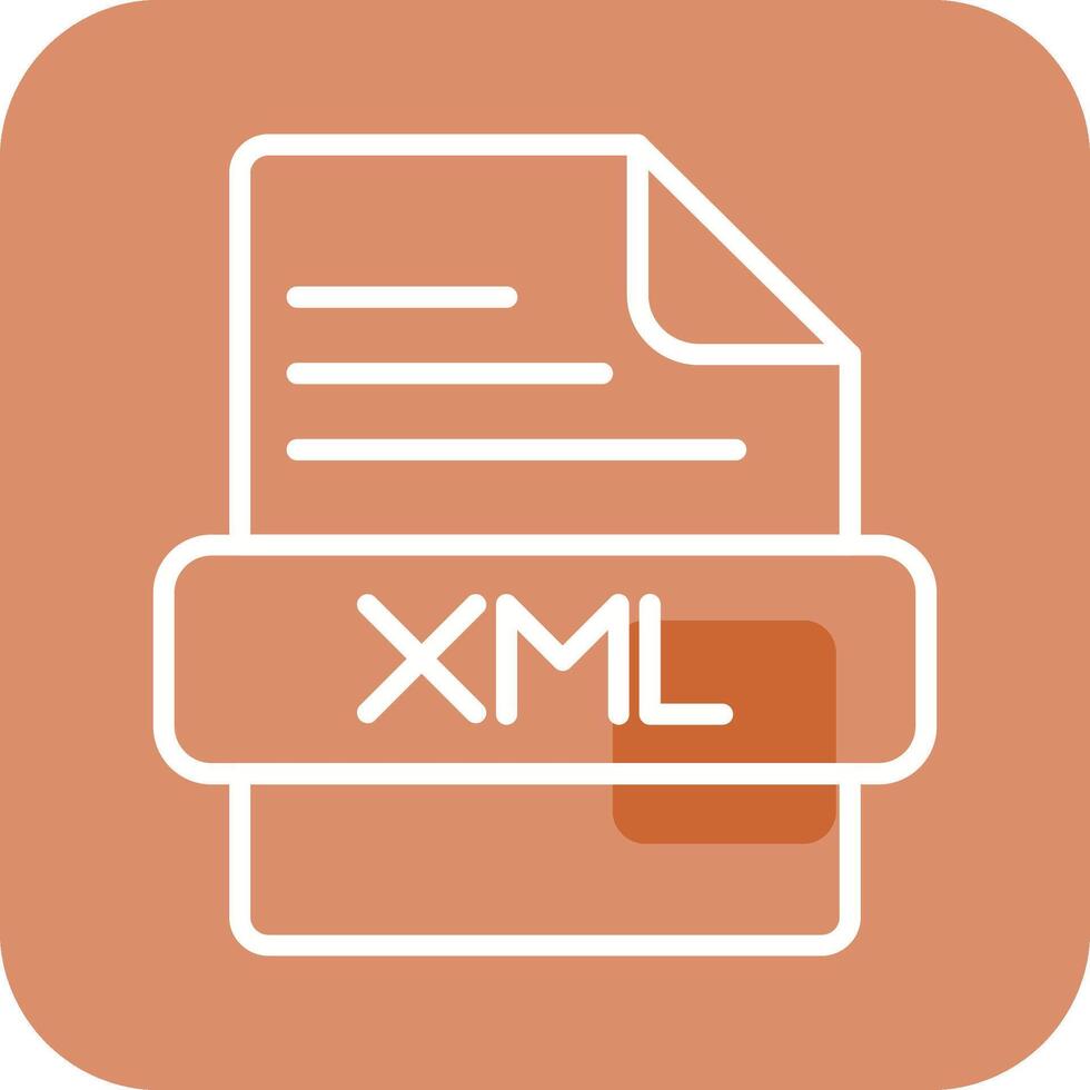 XML Vector Icon