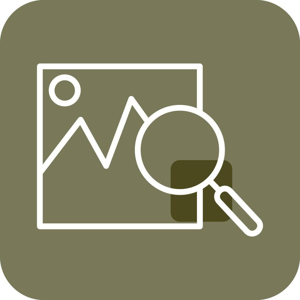 Image Search Vector Icon