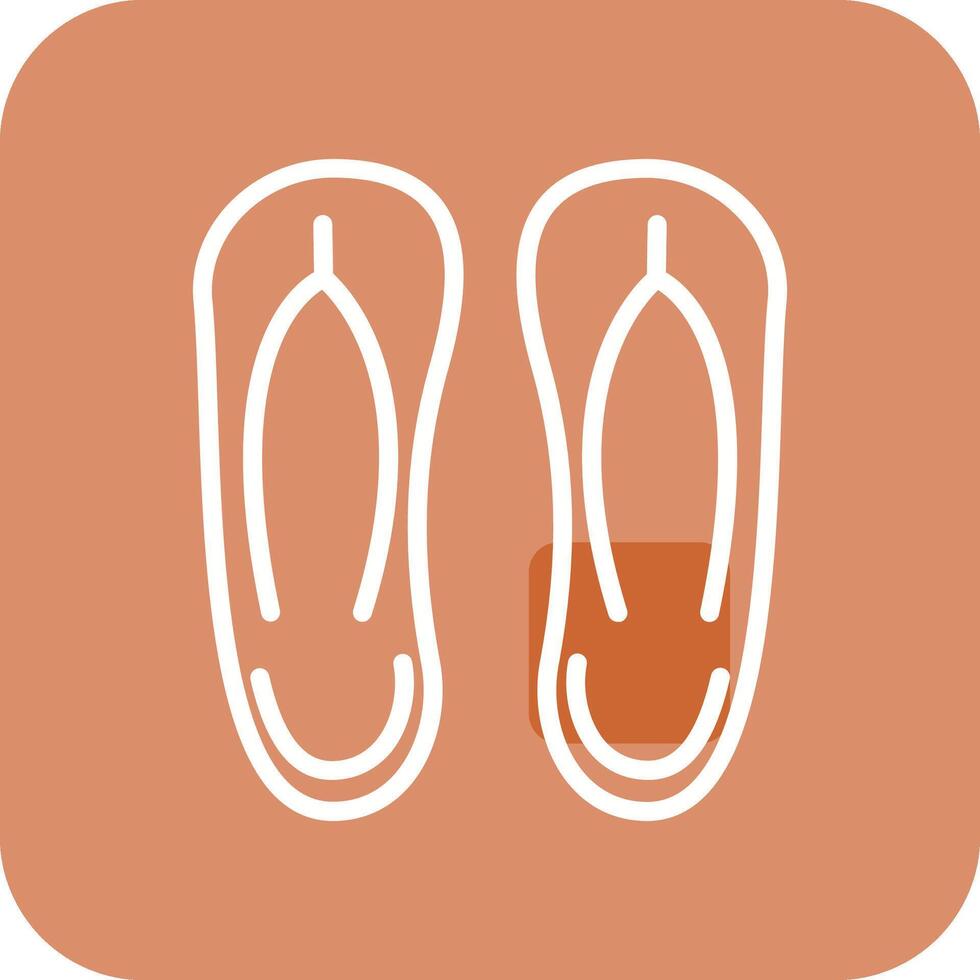 icono de vector de zapatillas