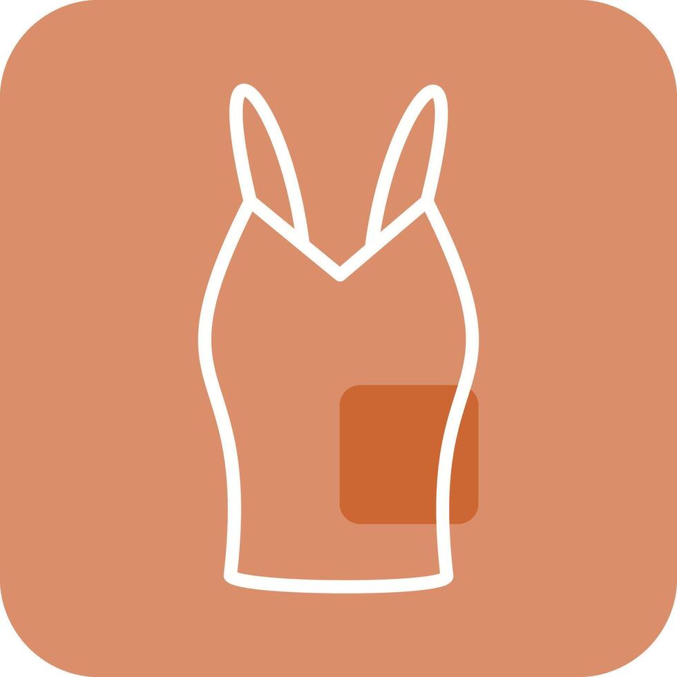 Ladies Vest Vector Icon