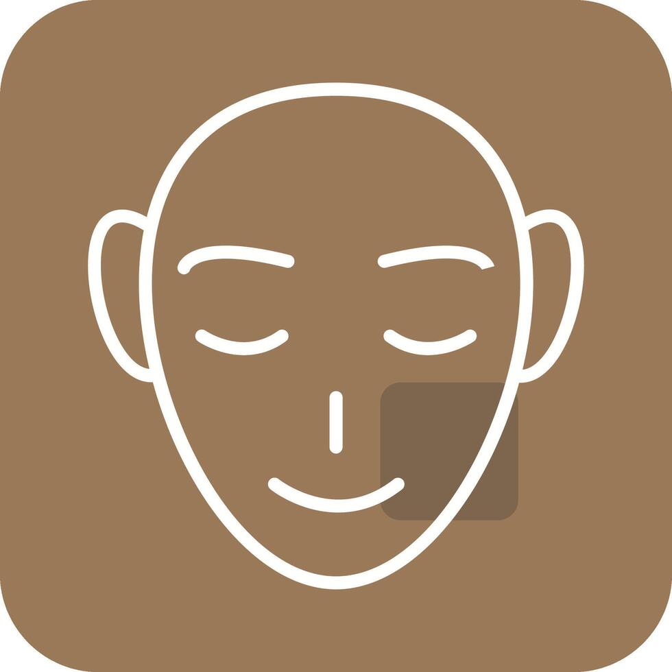 icono de vector de rostro humano